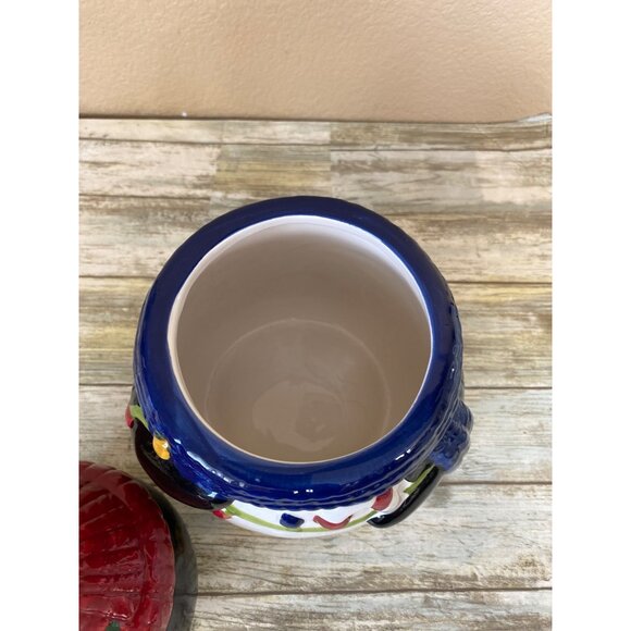 Winter Wonder Lane Penguin Ceramic Cookie Jar Christmas - Picture 8 of 11